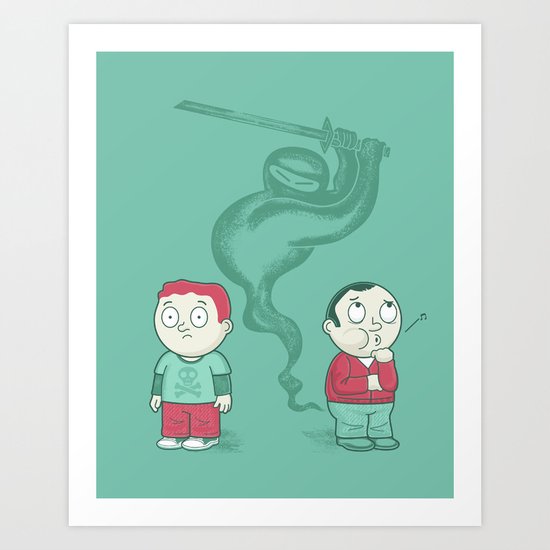 Silent and Deadly Art Print
