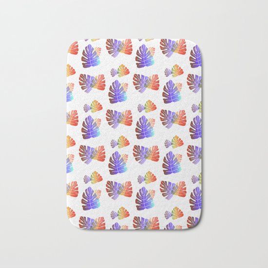 Colorful Tropics Bath Mat