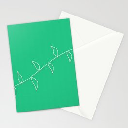 Minimal leaves lines 7 Stationery Card