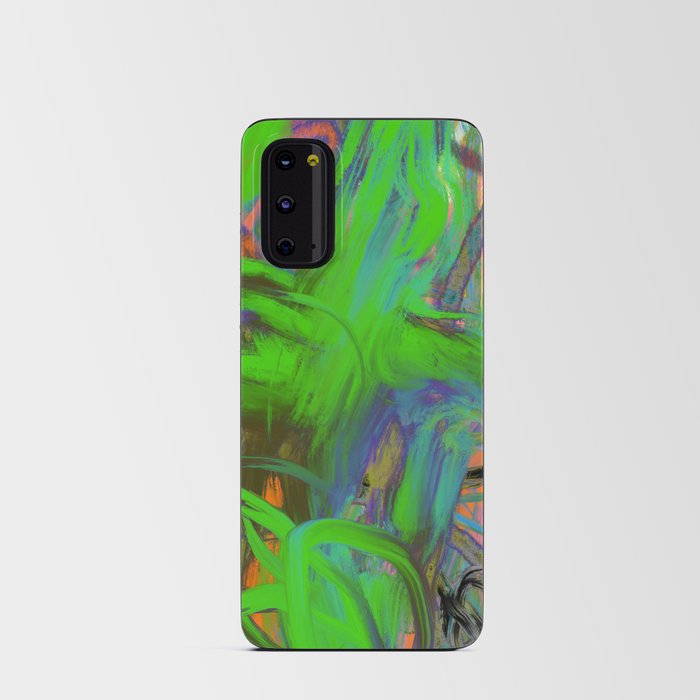 Abstract expressionist Art. Abstract Painting 76. Android Card Case