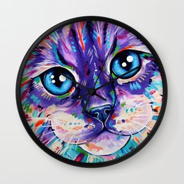 Ragdoll Cat - Cats in Colour 1 Wall Clock