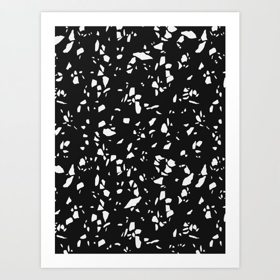 Terrazzo Texture #2 Art Print
