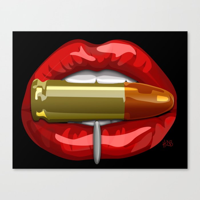 biting the bullet pierced