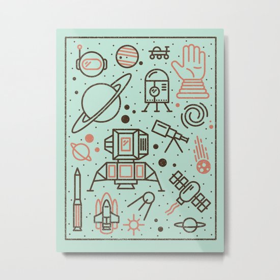 Cosmic Frontier Metal Print
