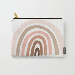 rainbow pink minimalist Carry-All Pouch