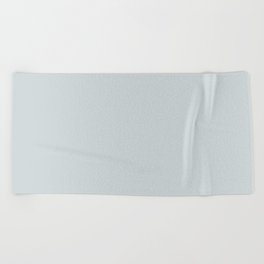 Pale Baby Shark Skin Gray - Grey Solid Color Pairs PPG Tinsel PPG1012-3 - All One Single Shade Hue Beach Towel