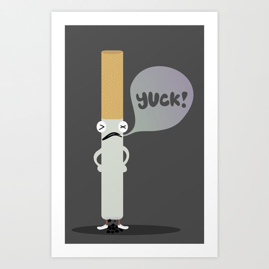 Cigarette Art Print
