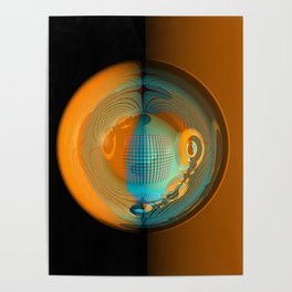light, glass and colors -1- Poster