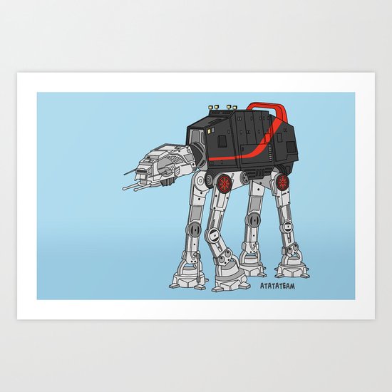 ATATATEAM Art Print