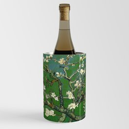 Almond Blossom - Vincent Van Gogh (avocado pastel) Wine Chiller