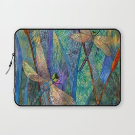 Colorful Dragonflies Laptop Sleeve