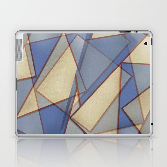 Intercrossing Triangles  Laptop & iPad Skin
