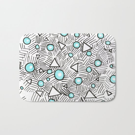 Shiny Bubbles Bath Mat