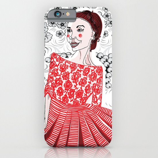 Red Dress iPhone & iPod Case