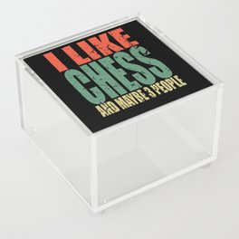 Chess Saying Funny Acrylic Box