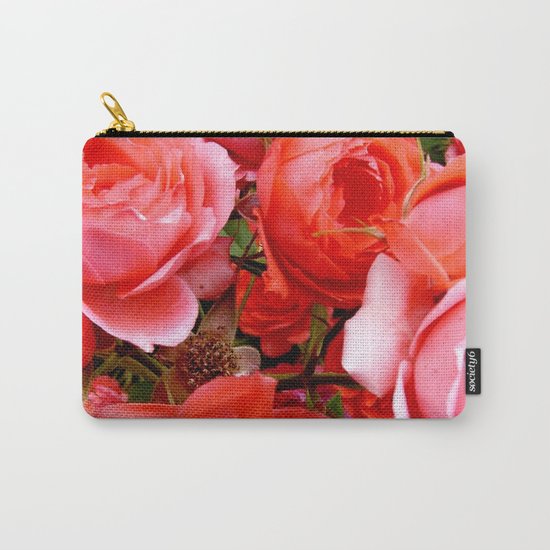 Red Roses Carry-All Pouch