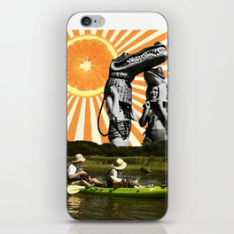 krokodilz iPhone Skin