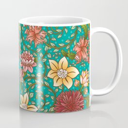 Floral Swirl Coffee Mug