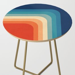 Retro 70s Color Palette III Side Table