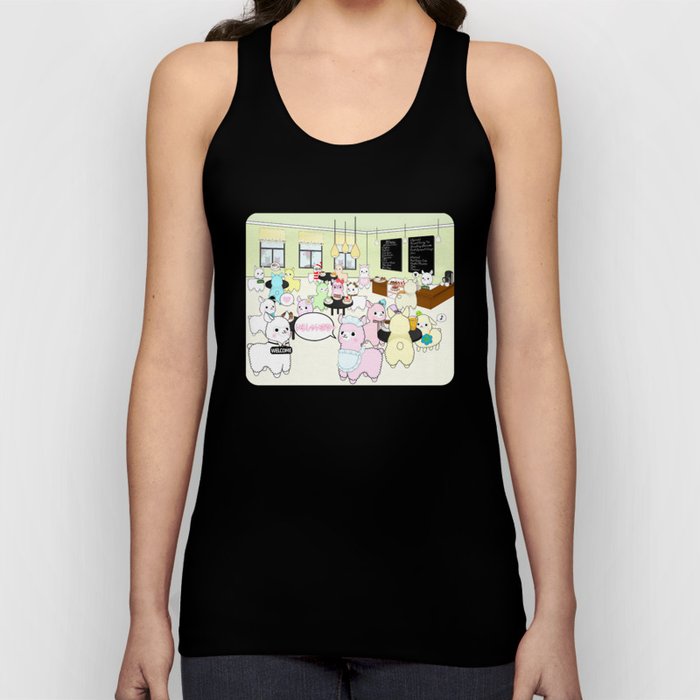 Alpaca Dreams Café  Tank Top