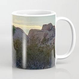 Blush Sunset Joshua Tree Coffee Mug
