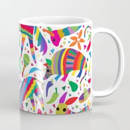 Otomi 5 de mayo Coffee Mug | Patterns, Mexican, Colored, Artist, Crafts, Color, Huicholart, Folk, Otomi, Mexico 