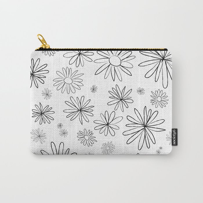 daisies and chamomile Carry-All Pouch