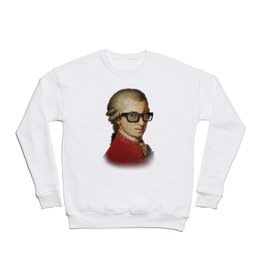 Hipster Mozart Crewneck Sweatshirt