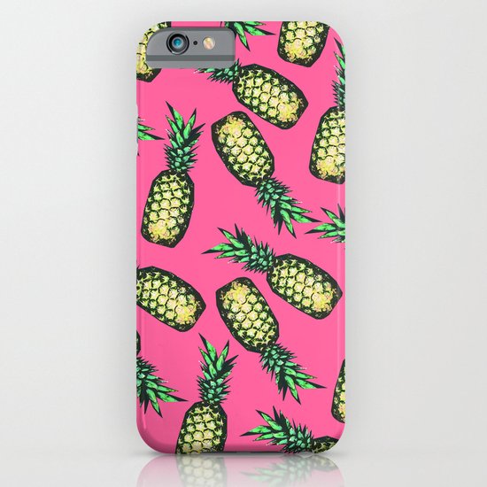 Pineapple Pattern iPhone & iPod Case