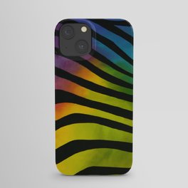 Psychedelic Zebra iPhone Case
