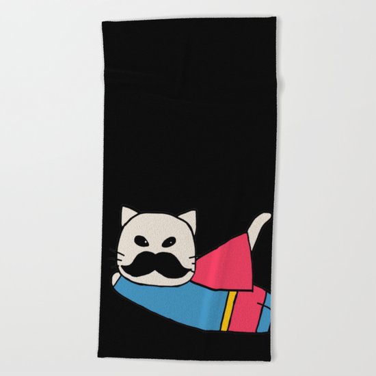 super cat-327 Beach Towel