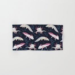 Axolotls/Mexican walking fish Hand & Bath Towel
