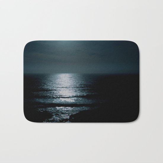Black water Bath Mat