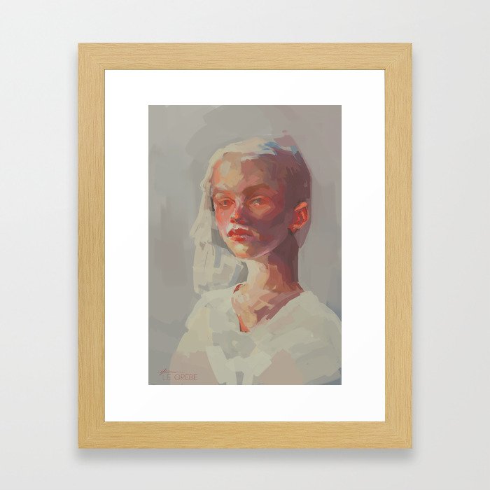 PALE Framed Art Print