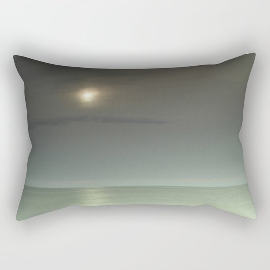 Mistery beach. Rectangular Pillow