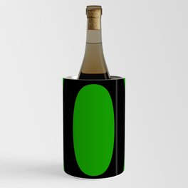 Number 0 (Black & Green) Wine Chiller