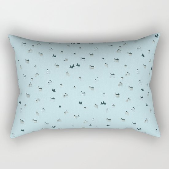let it snow Rectangular Pillow