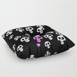 Love n Skulls Floor Pillow
