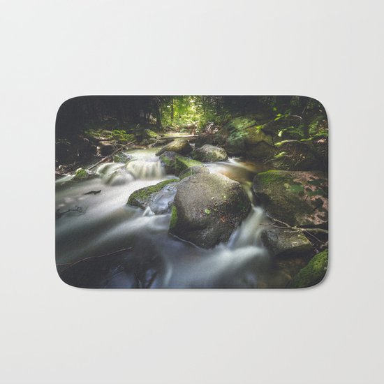 Even in darkness there´s light Bath Mat