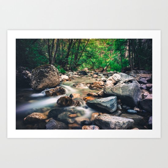 Endless Streams Art Print