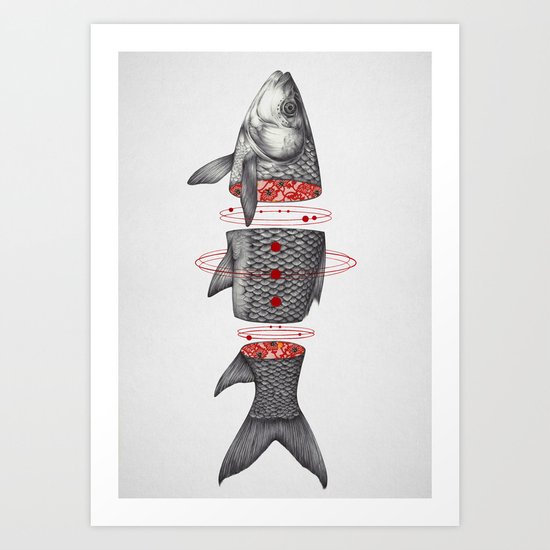 Sashimi I Art Print