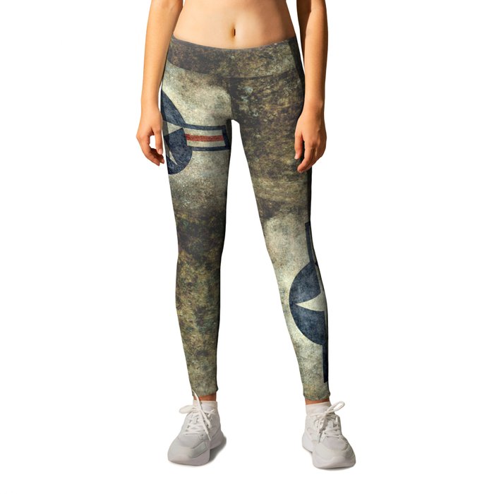 US Air force style insignia V2 Leggings