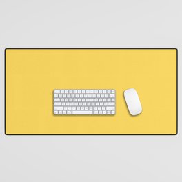 The Gardener ~ Sunny Yellow Desk Mat