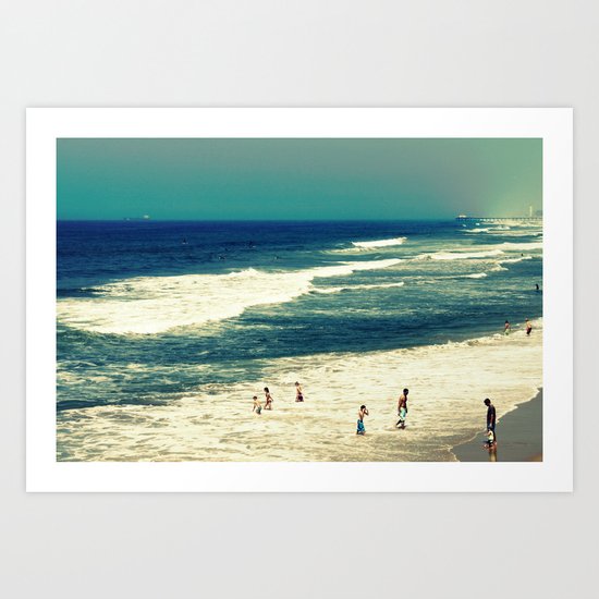 Hermosa Beach Art Print