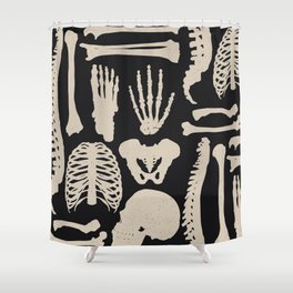 Osteology Shower Curtain