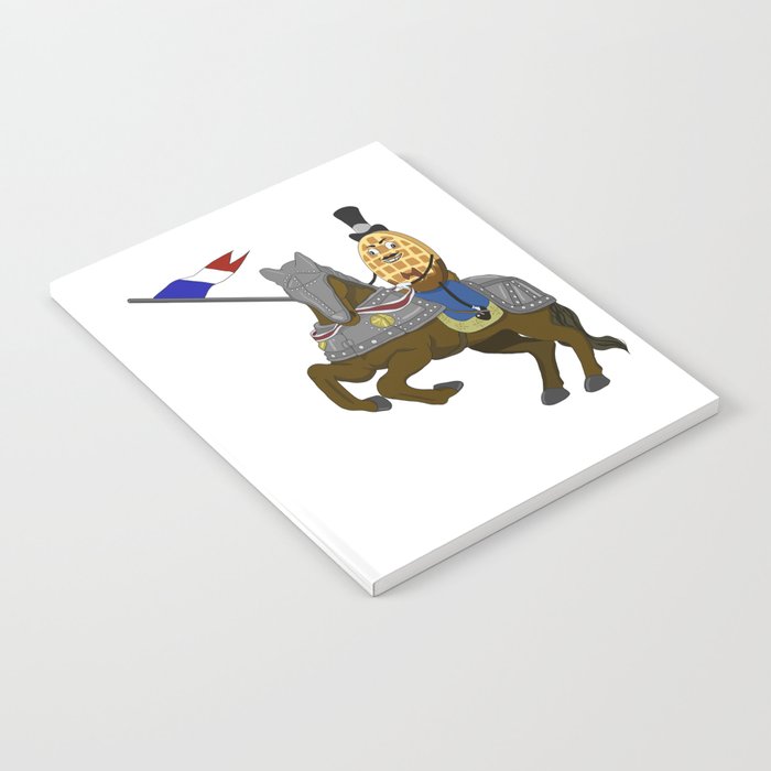 Waffle french knight Notebook