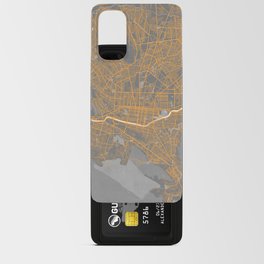 Monterrey City Map of Nuevo Leon, Mexico - Bauhaus Android Card Case