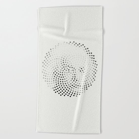 Optical Illusions - Iconical People 3 Beach Towel