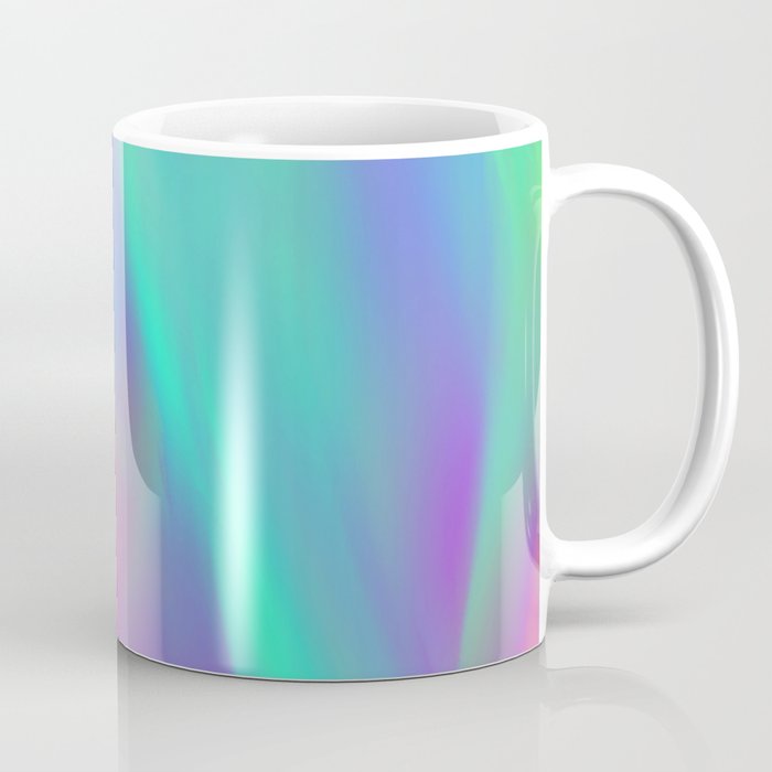 Neon Flow Nebula #5 Coffee Mug