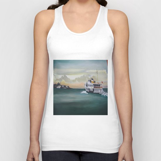 Ferry İstanbul Unisex Tank Top